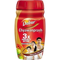 Ajurwedyjska pasta ziołowa Dabur Chyawanprash - 3X Immunity, 500 g