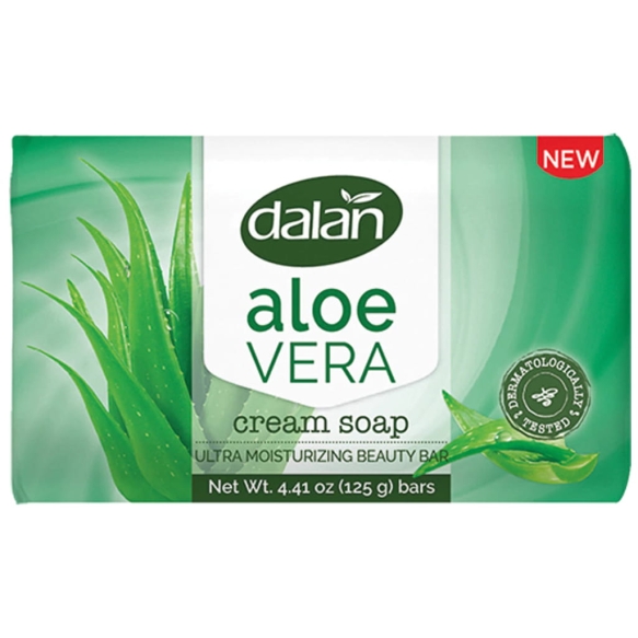 Nawilżające Kremowe Mydło z Aloesem, Dalan ALoe Vera, 125g