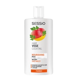 SESSIO Hair Vege Coctail Balsam odżywczy do włosów osłabionych i łamliwych - Mango i Pietruszka 300ml