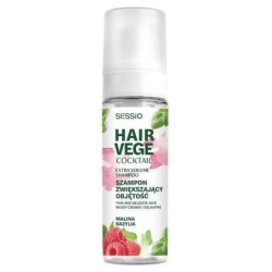 CHANTAL Sessio Hair Vege Szampon w piance zwiększający objętość włosów - Malina i Bazylia 175g