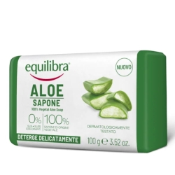Aloe Vera Soap 100% Vegetable Equilibra, 100g