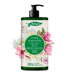 Herbapol Żel pod prysznic kremowy róża – wanilia – bergamotka 740ml