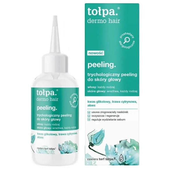 TOŁPA Dermo Hair Peeling trychologiczny do skóry głowy 100 ml