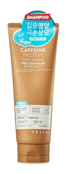 ORJENA Power Szampon do włosów wzmacniający Caffeine &amp; Protein 200 ml