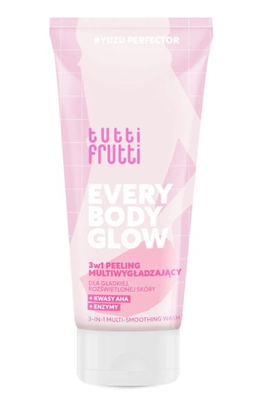 TUTTI FRUTTI Everybody Glow 3w1 Peeling multiwygładzający 200 ml