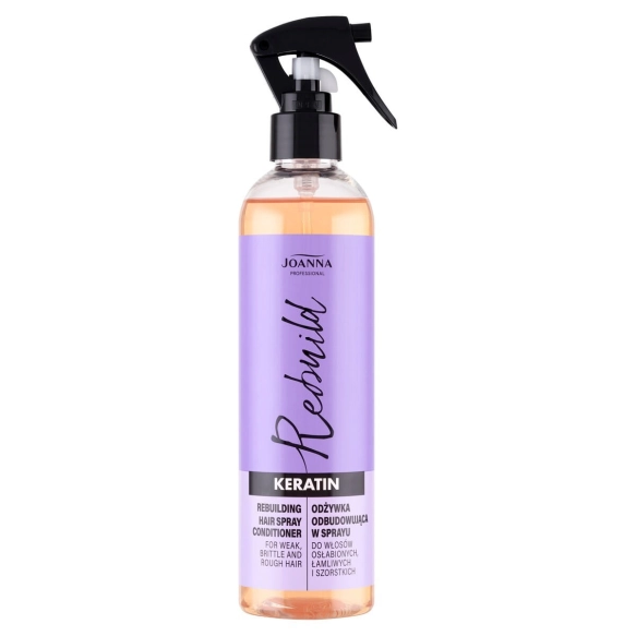 JOANNA PROFESSIONAL Keratin Odżywka odbudowująca w sprayu 300 ml