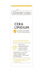BIELENDA Cera Lipidium Odbudowa + Ochrona Multiceramidowy odżywczy krem barierowy 50 ml