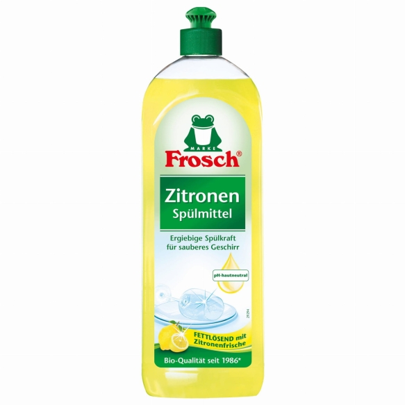 Cytrynowy płyn do mycia naczyń, FROSCH, 750ml