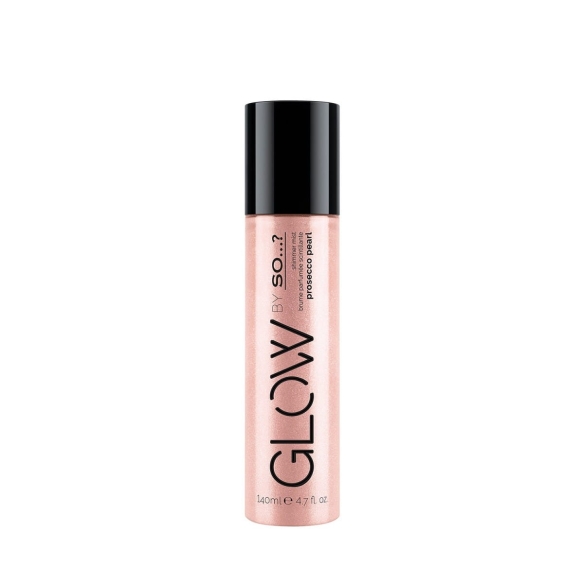 GLOW BY SO...? Perfumowana Mgiełka rozświetlająca do ciała Prosecco Pearl 140 ml