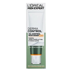 LOREAL Men Expert Derma Control Krem nawilżający regulujący nadmiar sebum z SPF 30, 40 ml