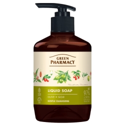Mydło w płynie oliwa i jagody goji Green Pharmacy, 460ml
