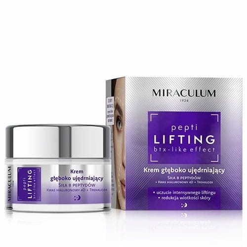 MIRACULUM  Pepti Lifting Krem głęboko ujędrniający na noc 50 ml