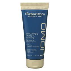 Rewitalizujący szampon żel pod prysznic dla mężczyzn Active, L’Erboristica Uomo, 200ml