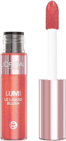 LOREAL Lumi Le Liquid Blush Róż do policzków w płynie 625 Glowy Gold Pink 10ml