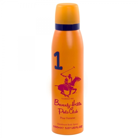 BEVERLY HILLS Polo Club 1 Deo spray dla kobiet 150 ml