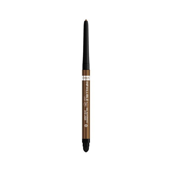 LOREAL Infallible Grip Gel Automatic Kredka żelowa do oczu, 12 Bronzed Espresso
