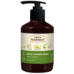 Łagodne Antybakteryjne Mydło do Higieny Intymnej Drzewo Herbaciane, Green Pharmacy, 370ml