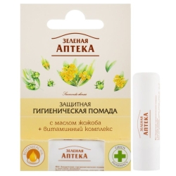 Protective Lip Balm with Jojoba Oil, Green Pharmacy, 3.6g
