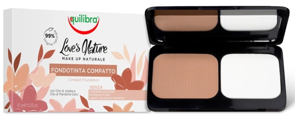 Podkład w Kompakcie Beige Chiaro (jasny beż), Equilibra, 10g