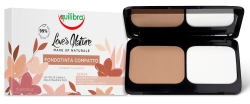 Compact Foundation Beige Medio (medium beige), Equilibra, 10g 
