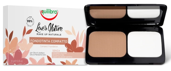 Podkład w Kompakcie Beige Medio (średni beż), Equilibra, 10g