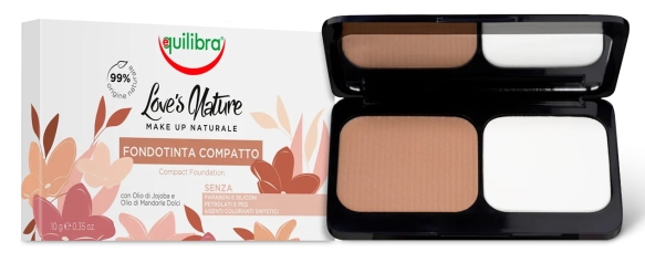 Podkład w Kompakcie Beige Scuro (ciemny beż), Equilibra, 10g