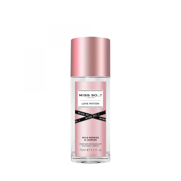 MISS SO…? London Love Potion Dezodorant perfumowany dla kobiet w naturalnym sprayu 75 ml