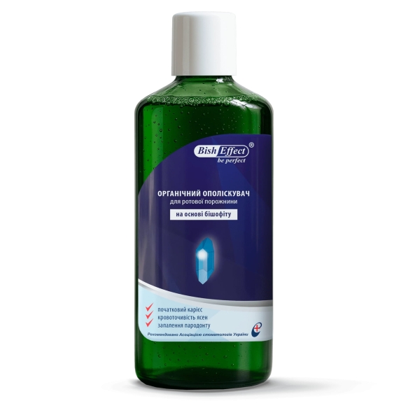 Organiczny Płyn do Płukania Jamy Ustnej z Biszofitem, Bisheffect, 500ml