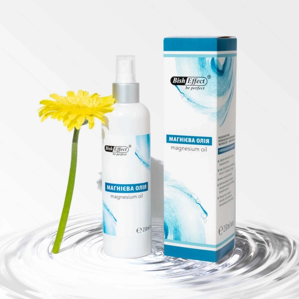 Magnesium Oil (Bischofite), Magnesium Mineral Solution, Bisheffect, 250 ml