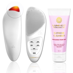 LUMINEO Professional Sonic Thermo Brush + Gel – Acne-Prone & Problematic Skin