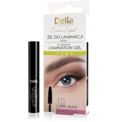 DELIA Eyebrow Expert Eyebrow Laminating Gel 1.0 Black, 4ml