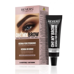 REVERS Oh! My Brow Henna kremowa do brwi - jasny brąz