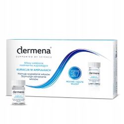 Dermena Hair Care Kuracja w ampułkach hamująca wypadanie włosów  15 x 5ml