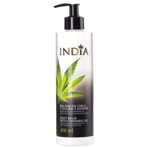 Hemp Body Lotion, India Cosmetics, 400ml