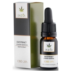 Масло с КБД 20%, India Cosmetics, 10 мл