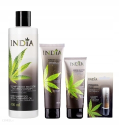 Набор косметики c конопляным маслом India Cosmetics
