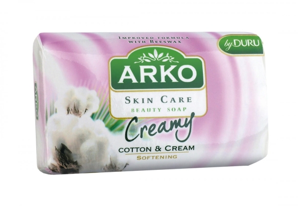 ARKO Mydło w kostce nawilżające Creamy Cotton &amp; Cream 90 g