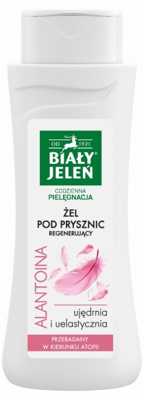 BIAŁY JELEŃ Codzienna Pielęgnacja Żel pod prysznic regenerujący - Alantoina 300 ml