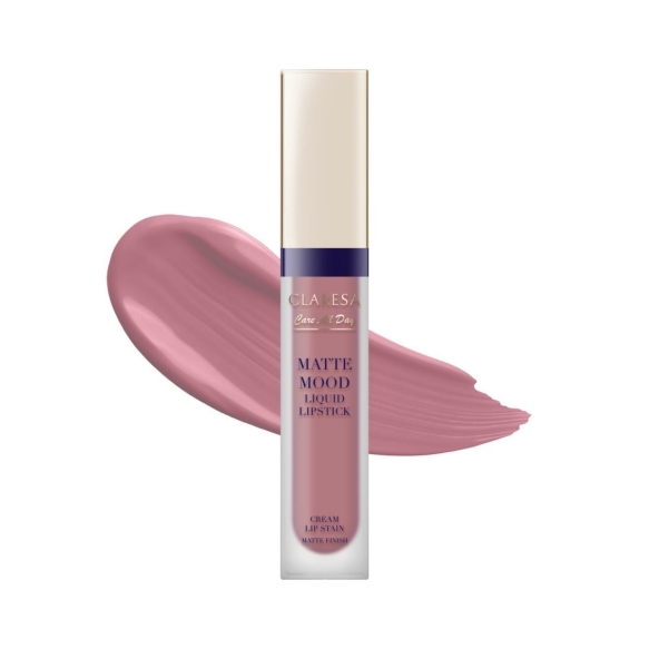 CLARESA Matte Mood Matowa pomadka w płynie do ust 01 Joyful 7 ml