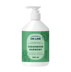 ON LINE Olejkowe mydło do rąk i ciała Drzewo cydrowe& Olej kameliowy 500 ml