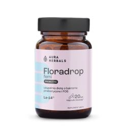 Floradrop femi, Probiotic, Aura Herbals, 20 capsules
