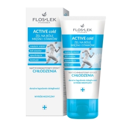 Chłodzący żel na bóle mięśni i stawów FLOSLEK Active Cold, 100ml