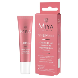 MIYA myLIPelixir Olejek do ust naturalnie wypełniający rose 10 g