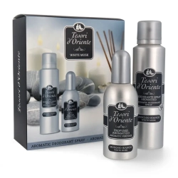 Zestaw Prezentowy Białe Piżmo Perfumy + Deo, Tesori D'Oriente White Musk