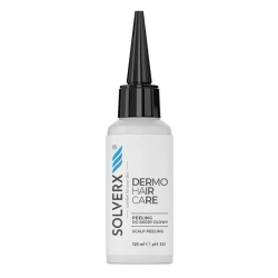 SOLVERX Dermo Hair Peeling do skóry głowy Kwasowo-enzymatyczny 125 ml