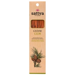 Cedr Kadzidełka Naturalne Sattva Incense, 30g