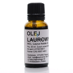 Olej Laurowy 100%, na Trądzik, Łupież, Esent, 20ml