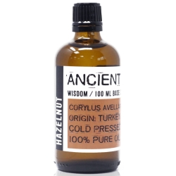 Olej Bazowy z Orzechów Laskowych, Ancient Wisdom, 100ml