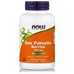 Saw Palmetto 550 мг, Now Foods, 100 капсул