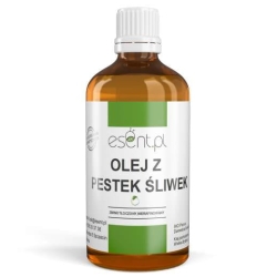 Olej z Pestek Śliwek Nierafinowany, Esent, 100ml